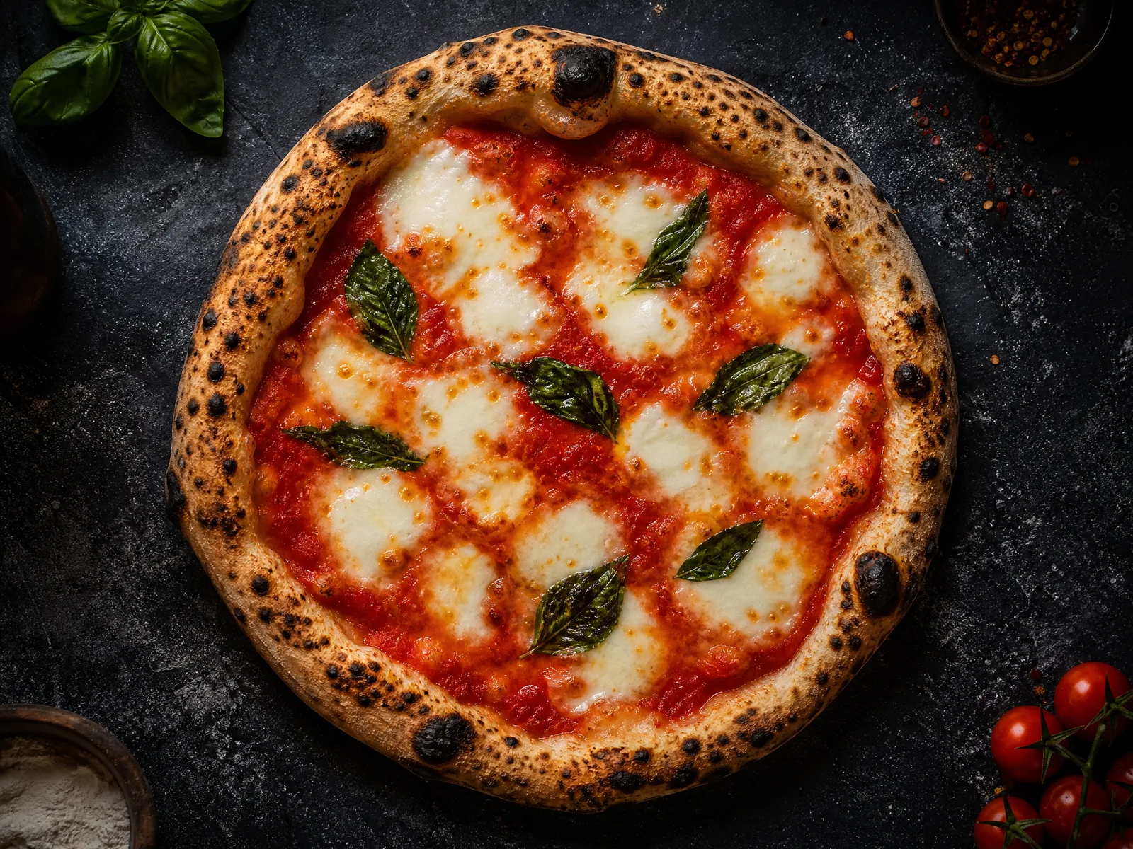 Margherita pizza